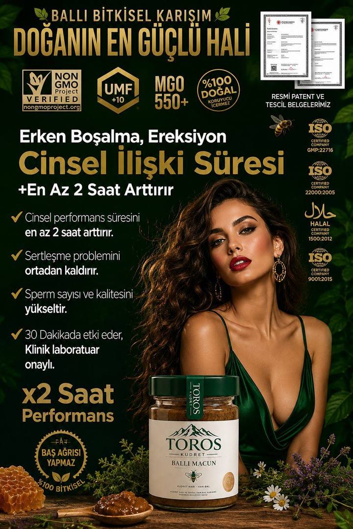 Toros Kudret Ballı Macun - Doğal Bitkisel Karışım